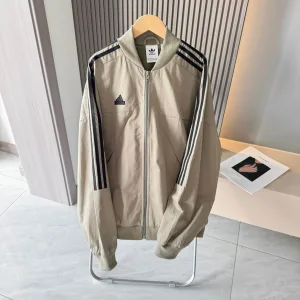 Reps Designer Adidas Coat Black Jacquard Autumn Early