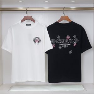 Aaa Luxury Chrome Hearts Cotton Short Sleeves
