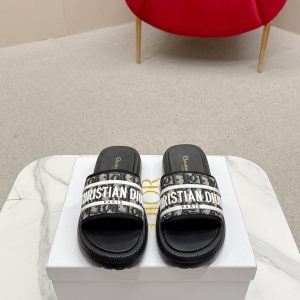 High Quality Aaa Dior Epoxy Resin Slippers For Spring