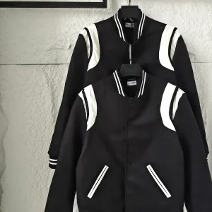 Super Clone AAA Saint Laurent Jacket Red Down Patch