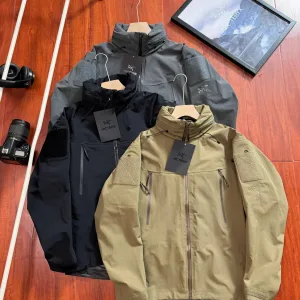 High Quality Reps Archaeopteryx Windbreaker Green Gore-Tex Nylon Embroidery