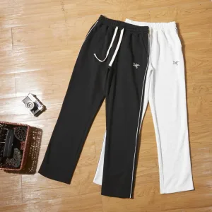Luxury Super Clone Archaeopteryx Sweatpants Red Cotton Embroidery