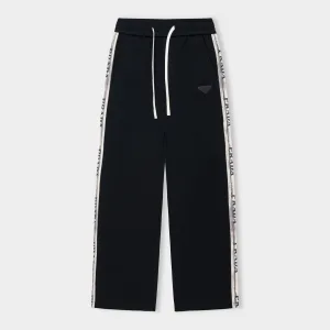 High Quality Luxury Prada Leather Casual Pants For Fall