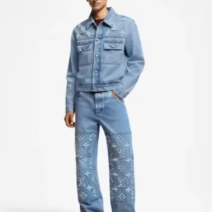 AAA Louis Vuitton Jeans Red Eva Autumn