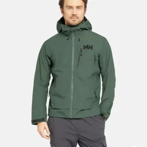 High Quality Helly Hansen Jacket Red Adhesive Water-Repellent Fabric Professional Outdoor