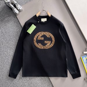 High Quality Gucci Cotton Long-Sleeved T-Shirt For Fall