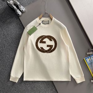Aaa Luxury Gucci Cotton Long-Sleeved T-Shirt For Fall