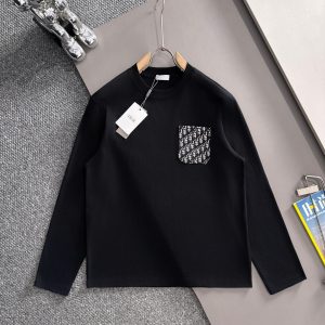 Aaa Luxury Dior Cotton Long-Sleeved T-Shirt For Fall
