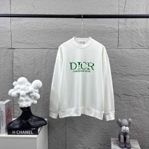Designer Super Clone Dior Long-Sleeved Black Simple And Elegant Autumn Winter Early Patch