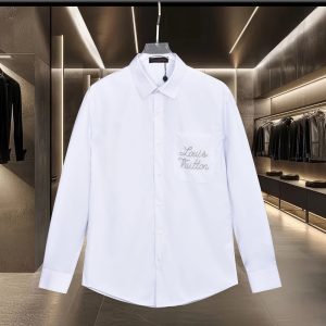 Designer High Quality Louis Vuitton Long-Sleeved Shirt