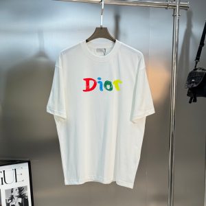 Luxury Dior Cotton Short-Sleeved T-Shirts For Early Spring