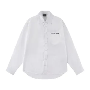 Designer AAA Balenciaga Shirt Red Patch