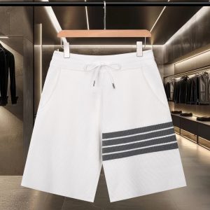 Luxury Thom Browne Knit Fabric Shorts