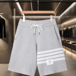 Designer 1:1 Thom Browne Knit Fabric Shorts