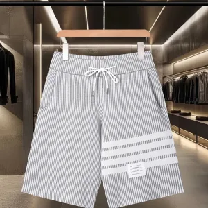 Designer 1:1 Thom Browne Knit Fabric Shorts