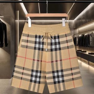 High Quality Aaa Burberry Jacquard Shorts