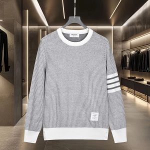High Quality Thom Browne Wool Long-Sleeved Sweaters