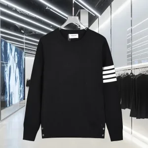 Luxury Thom Browne Jeans Red Cotton Wool