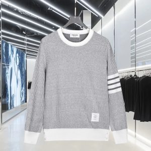 Designer Thom Browne Long-Sleeved Shirts For Spring