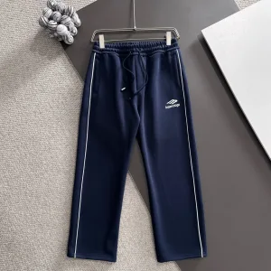 Reps Balenciaga Pants Blue Autumn Embroidery