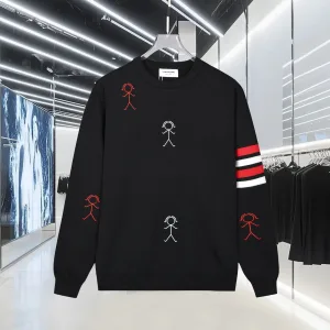 Super Clone Thom Browne Long-Sleeved Shirts Red Wool Blend Mesh Spring Summer