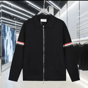 AAA Thom Browne Jeans Red Cotton Wool