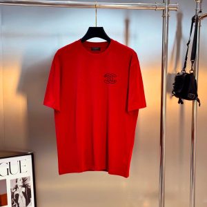 Aaa Luxury Chanel Cotton Short-Sleeved T-Shirt