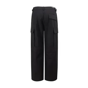 Designer Super Clone Balenciaga Trousers Red Adjustable Waistband