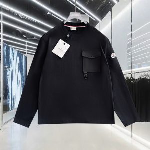 High Quality Moncler Cotton Long-Sleeved T-Shirt