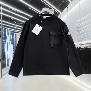 High Quality Moncler Cotton Long-Sleeved T-Shirt