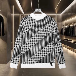 High Quality Fendi Jacquard Long-Sleeved Shirts