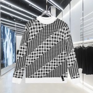 High Quality Fendi Knit Fabric Long-Sleeved Shirts For Autumn