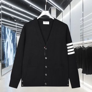 High Quality Thom Browne Wool Long-Sleeved Shirts For Fall