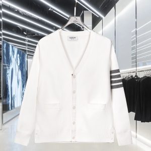 High Quality Thom Browne Wool Long-Sleeved Shirts For Fall