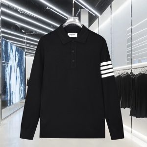 High Quality Thom Browne Wool Long-Sleeved Shirts For Spring