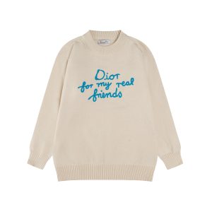Luxury Dior Jacquard Sweaters