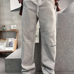 Luxury Balenciaga Casual Trousers Autumn Winter