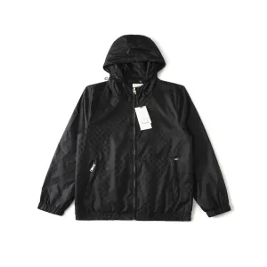 Reps AAA Gucci Coat Red Jacquard Patch Patchwork