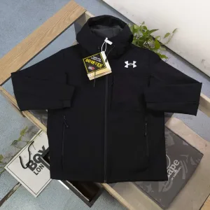 Luxury Under Armour Jacket Ash Fleece Simple Design Sports And Leisure