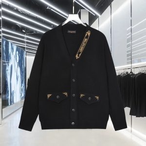 Aaa Louis Vuitton Jacquard Long-Sleeved Shirts For Fall