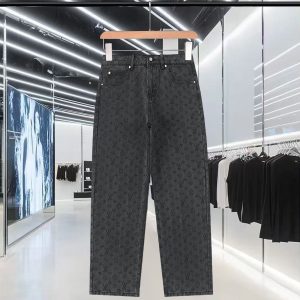 Designer High Quality Louis Vuitton Jacquard Trousers For Fall