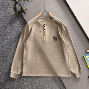 Designer Aaa Hermès Cotton Long-Sleeved Sweatshirt