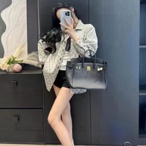 High Quality Luxury Louis Vuitton Denim Shirts For Autumn