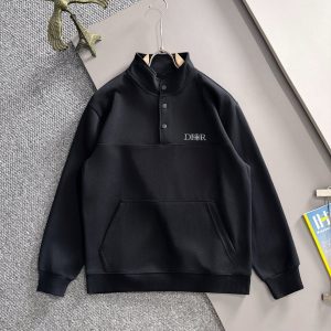 Aaa High Quality Dior Cotton Long-Sleeved Sweatshirt