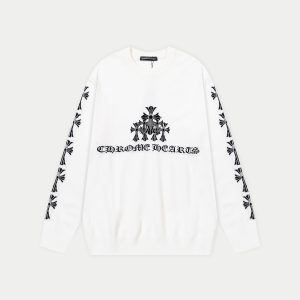 High Quality Aaa Chrome Hearts Wool Sweater For Autumn