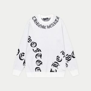 Luxury High Quality Chrome Hearts Wool Sweater For Autumn