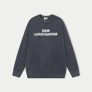 Designer Dior Wool Sweater For Autumn