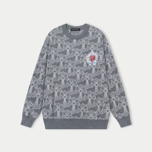 Aaa Luxury Chrome Hearts Wool Sweater For Autumn