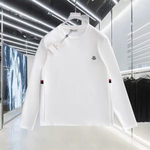 High Quality Moncler Cotton Long-Sleeved T-Shirt For Autumn