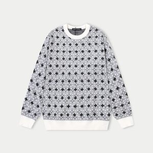 Designer Chrome Hearts Wool Sweater For Autumn